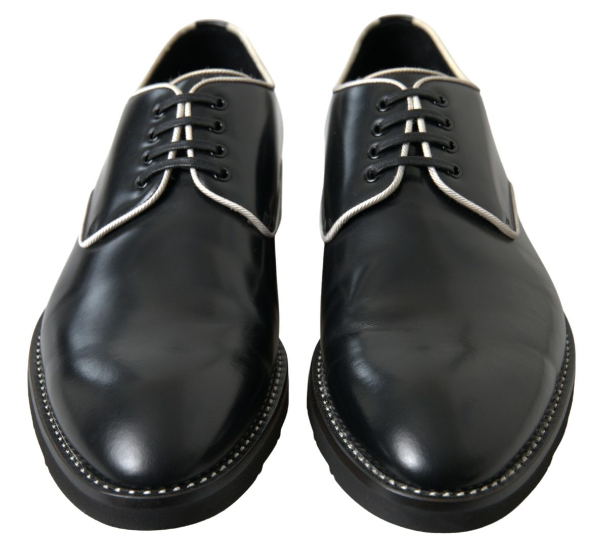  - Elegant Black and White Formal Men's Shoes