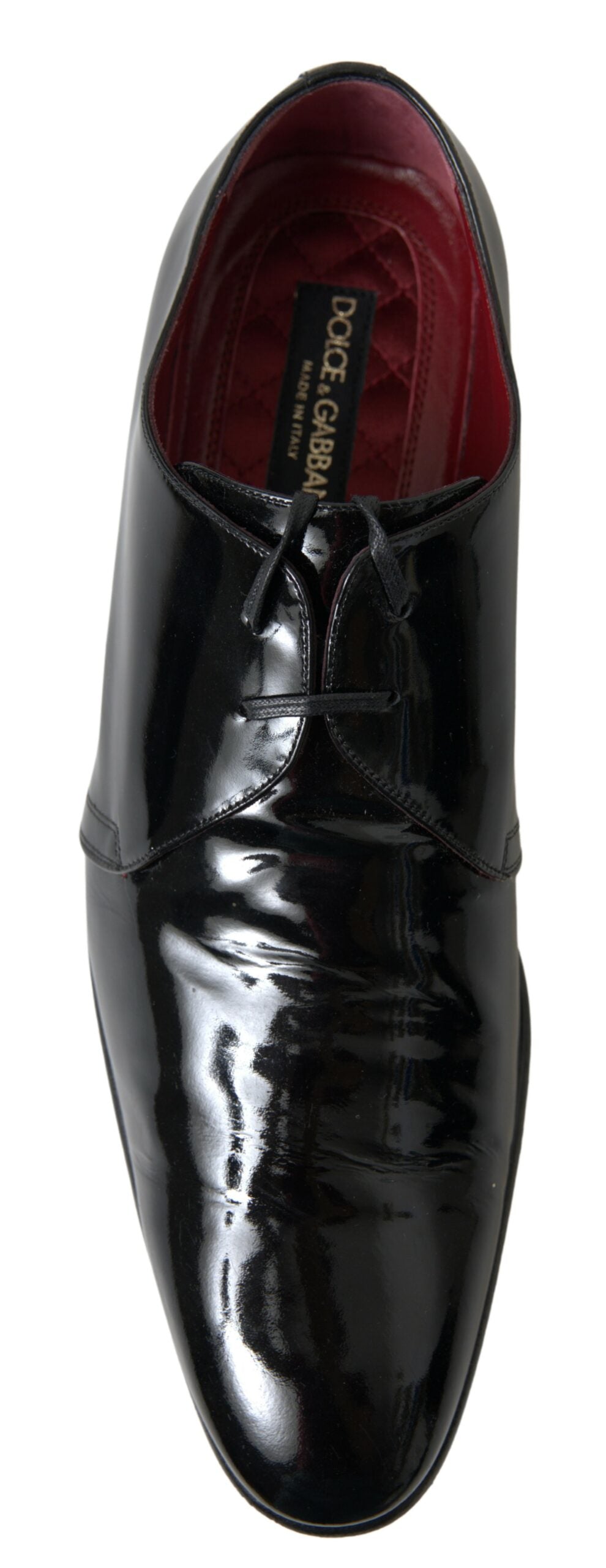  - Elegant Black Patent Leather Formal Men's Shoes