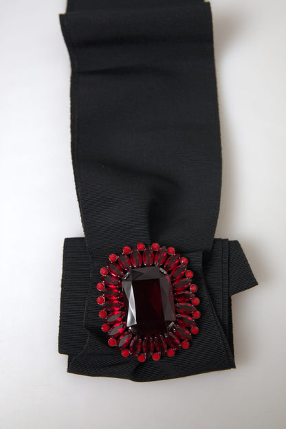  - Exquisite Embellished Black Belt