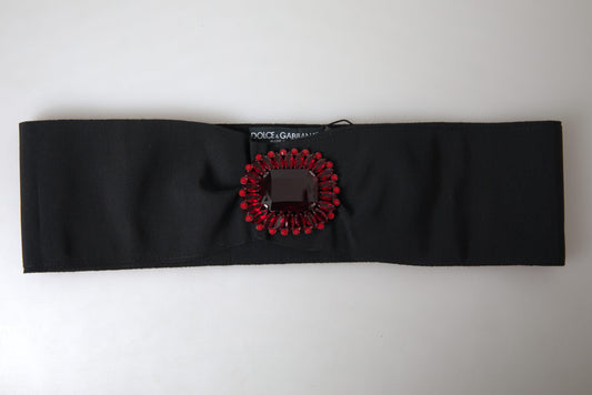  - Exquisite Embellished Black Belt