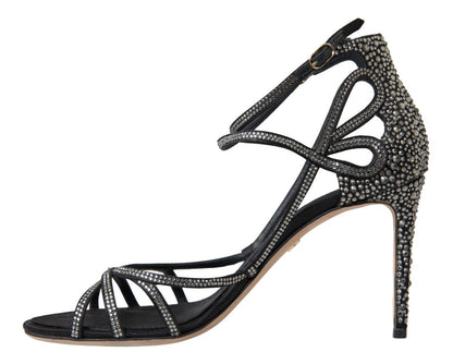  - Elegant Keira Rhinestone Stiletto Sandals