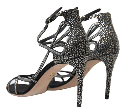  - Elegant Keira Rhinestone Stiletto Sandals