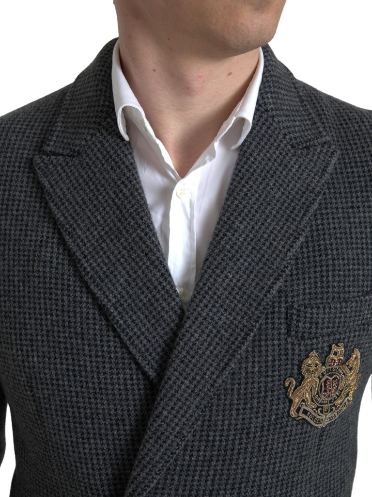  - Elegant Slim Fit Cashmere Blazer