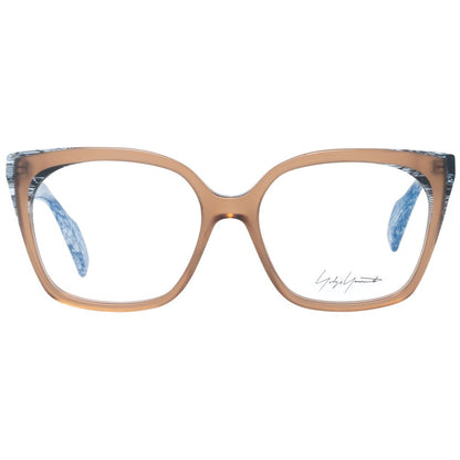 Yohji Yamamoto Women’s Optical Frames – Brown Rectangle Style, 54mm