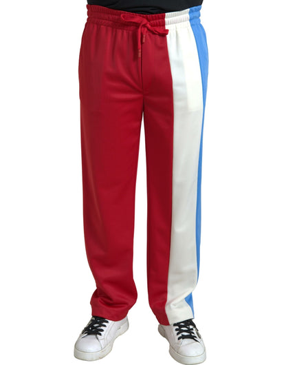  - Elegant Striped Drawstring Sweatpants