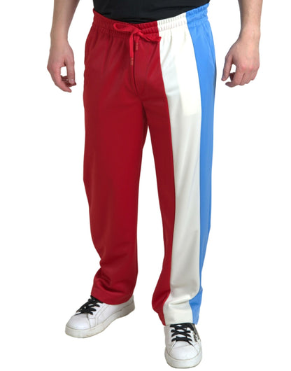  - Elegant Striped Drawstring Sweatpants