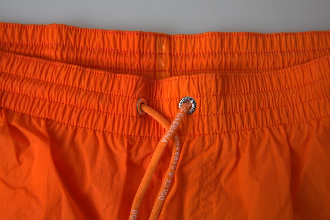  - Gradient Effect Swim Shorts in Vibrant Orange