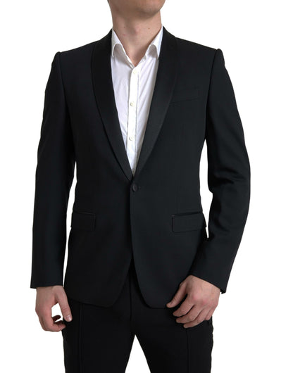  - Chic Slim Fit Virgin Wool Blazer