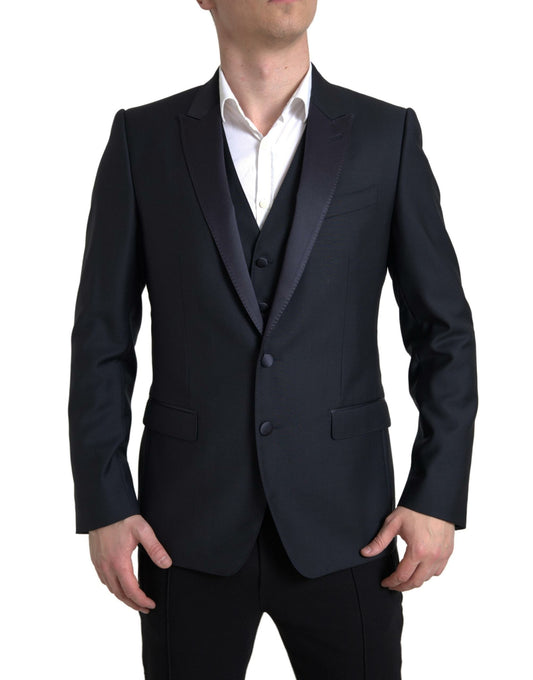  - Elegant Slim Fit Two-Piece Martini Suit