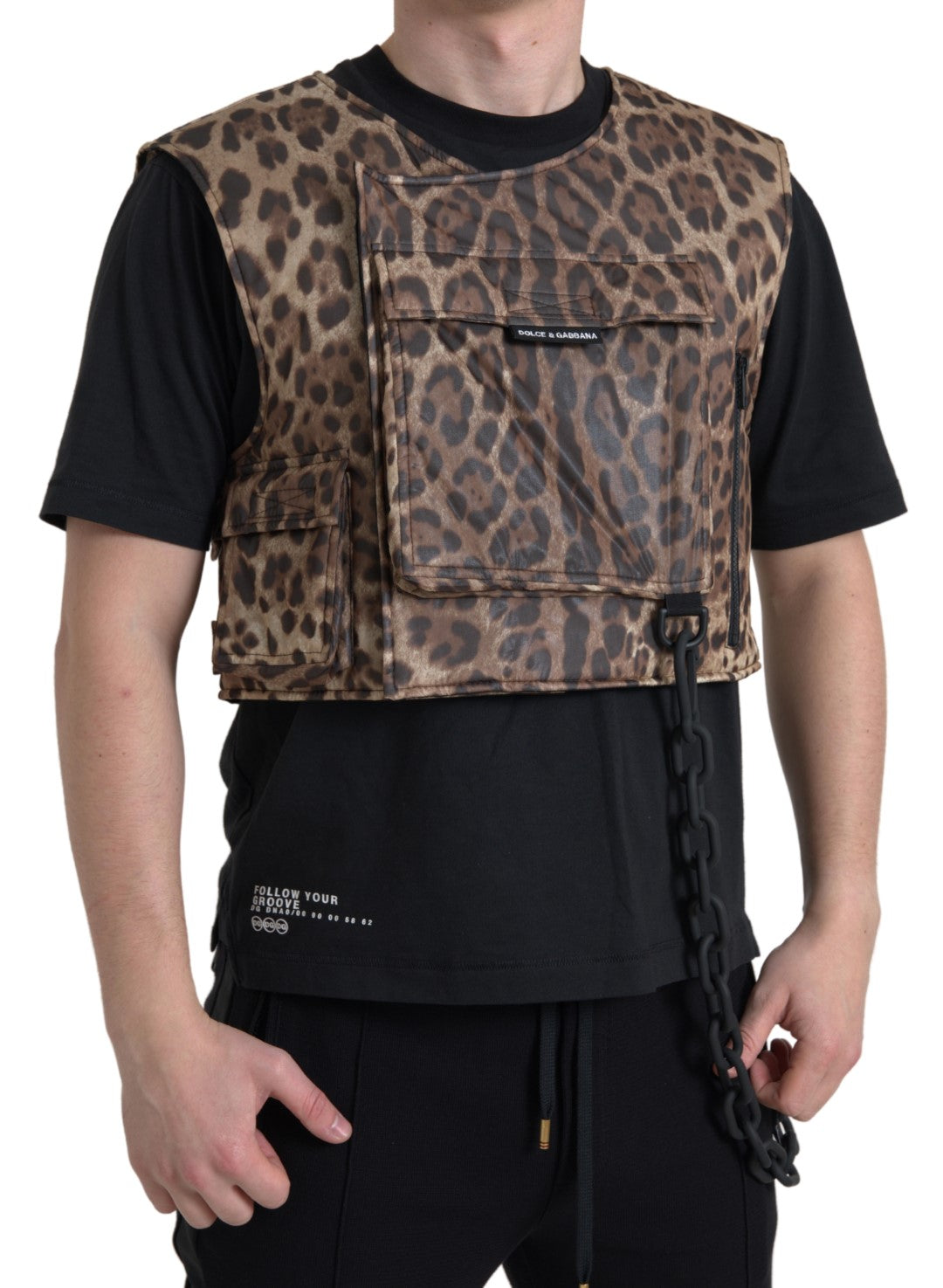  - Silk Leopard Vest Exclusive Sportswear