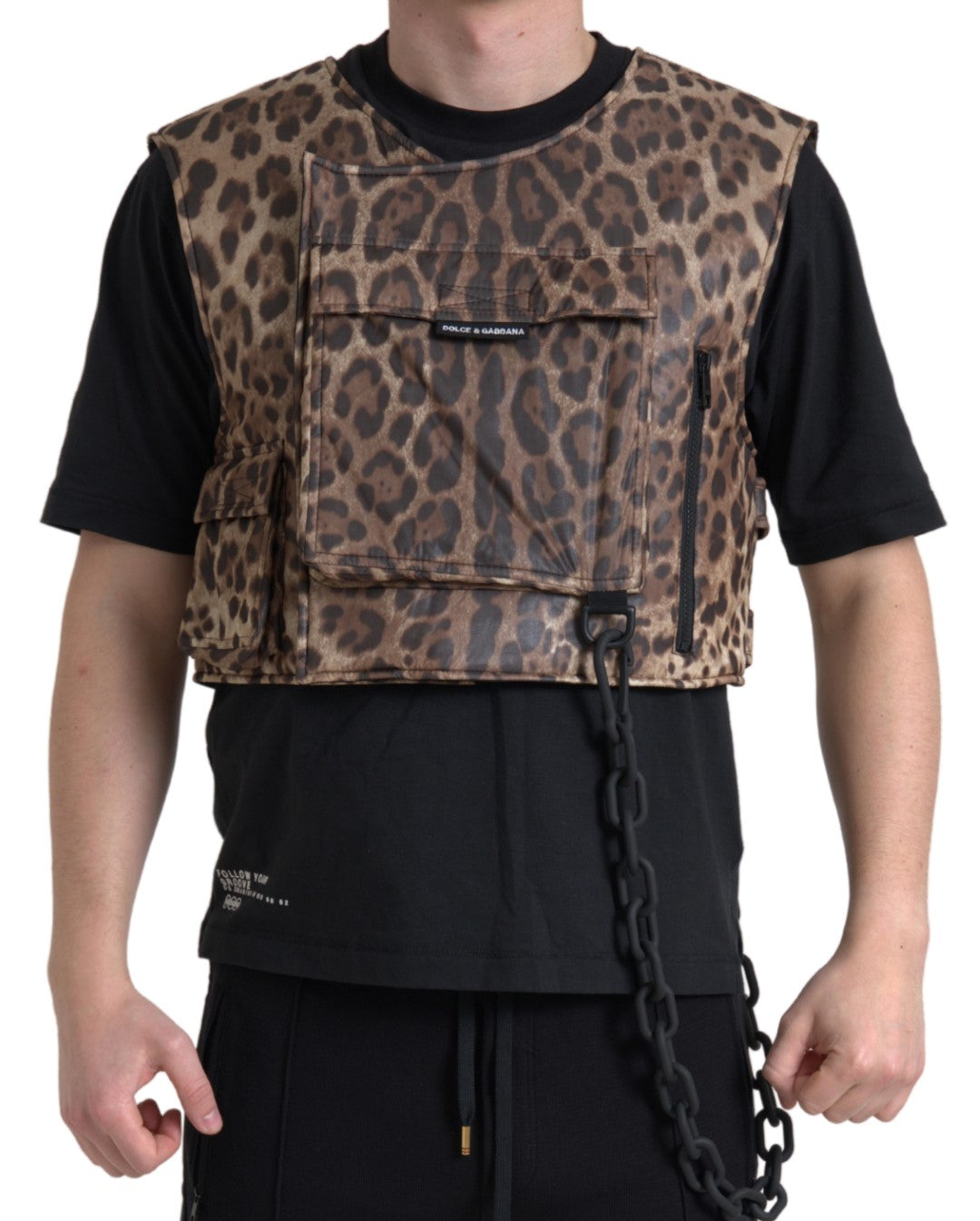  - Silk Leopard Vest Exclusive Sportswear