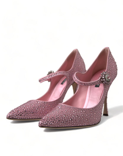  - Enchanting Pink Crystal Pumps