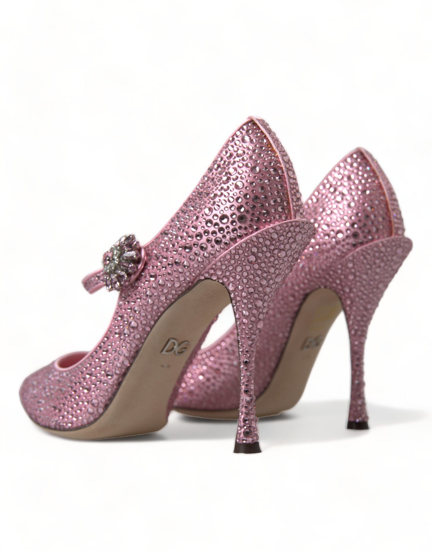  - Enchanting Pink Crystal Pumps