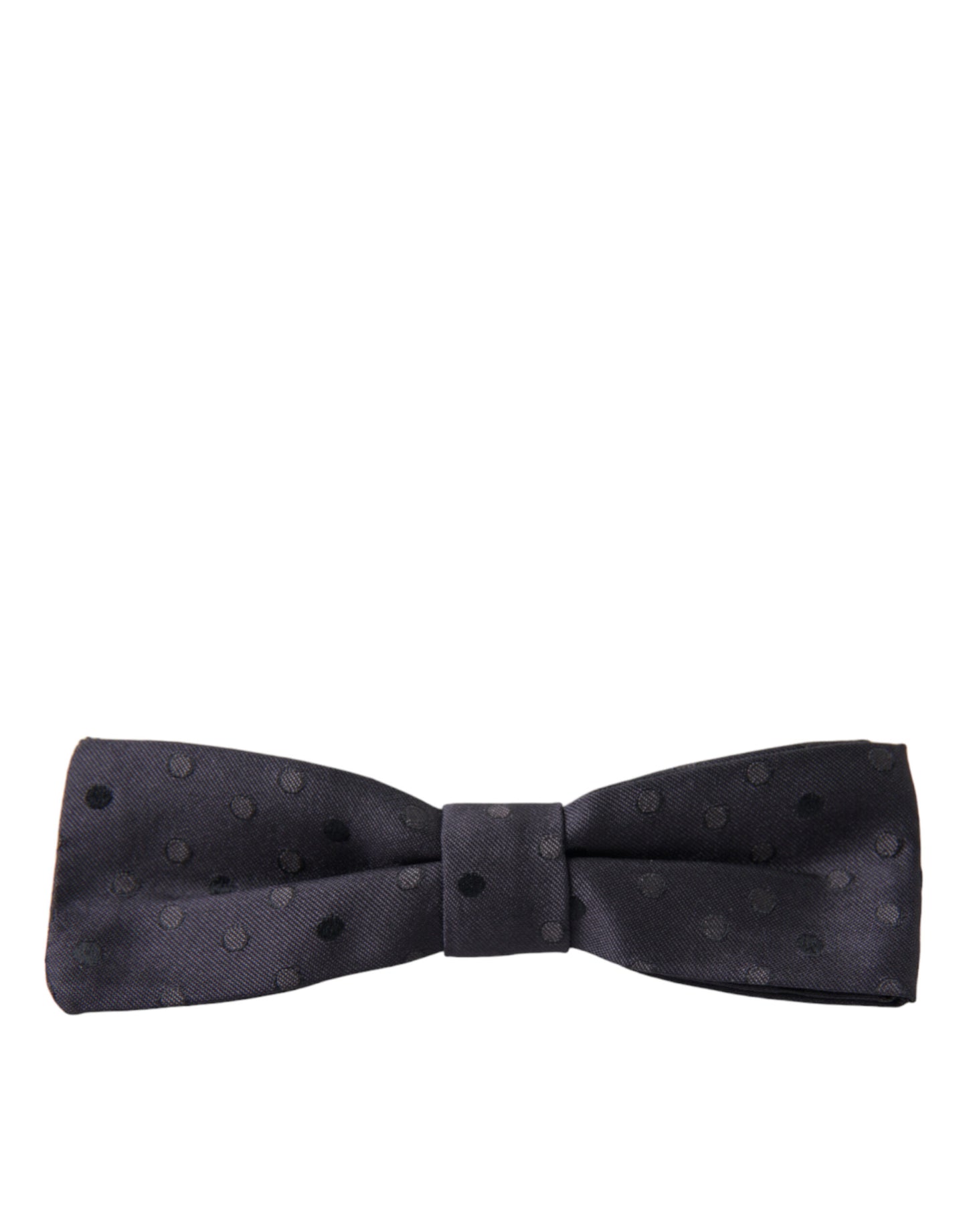  - Elegant Silk Polka Dot Bow Tie