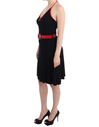  - Elegant Black Palladio Knee-Length Dress