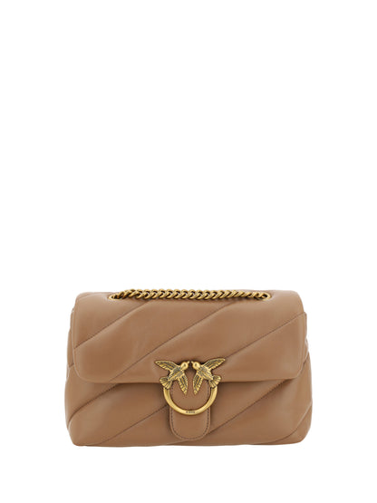  - Elegant Quilted Calf Leather Shoulder Bag