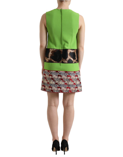  - Chic Apple Green Shift Dress