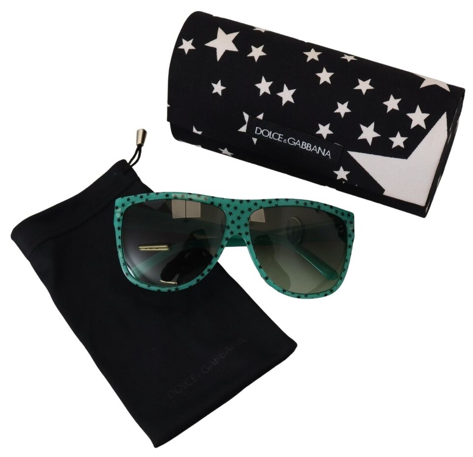  - Chic Square Sunglasses with Star Pattern