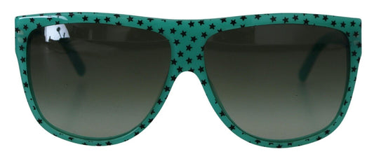  - Chic Square Sunglasses with Star Pattern