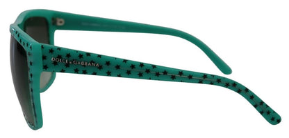  - Chic Square Sunglasses with Star Pattern