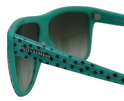  - Chic Square Sunglasses with Star Pattern