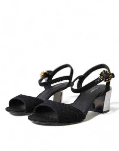  - Elegant Ankle Strap Sandals with Mirror Heels