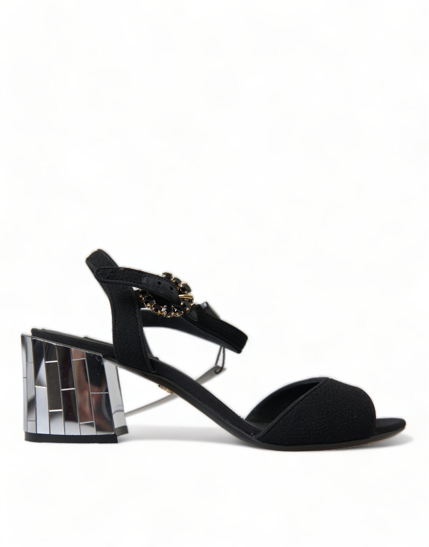  - Elegant Ankle Strap Sandals with Mirror Heels