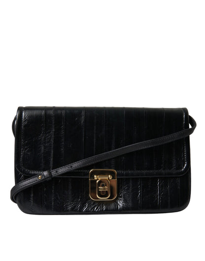  - Elegant Eelskin Leather Shoulder Bag