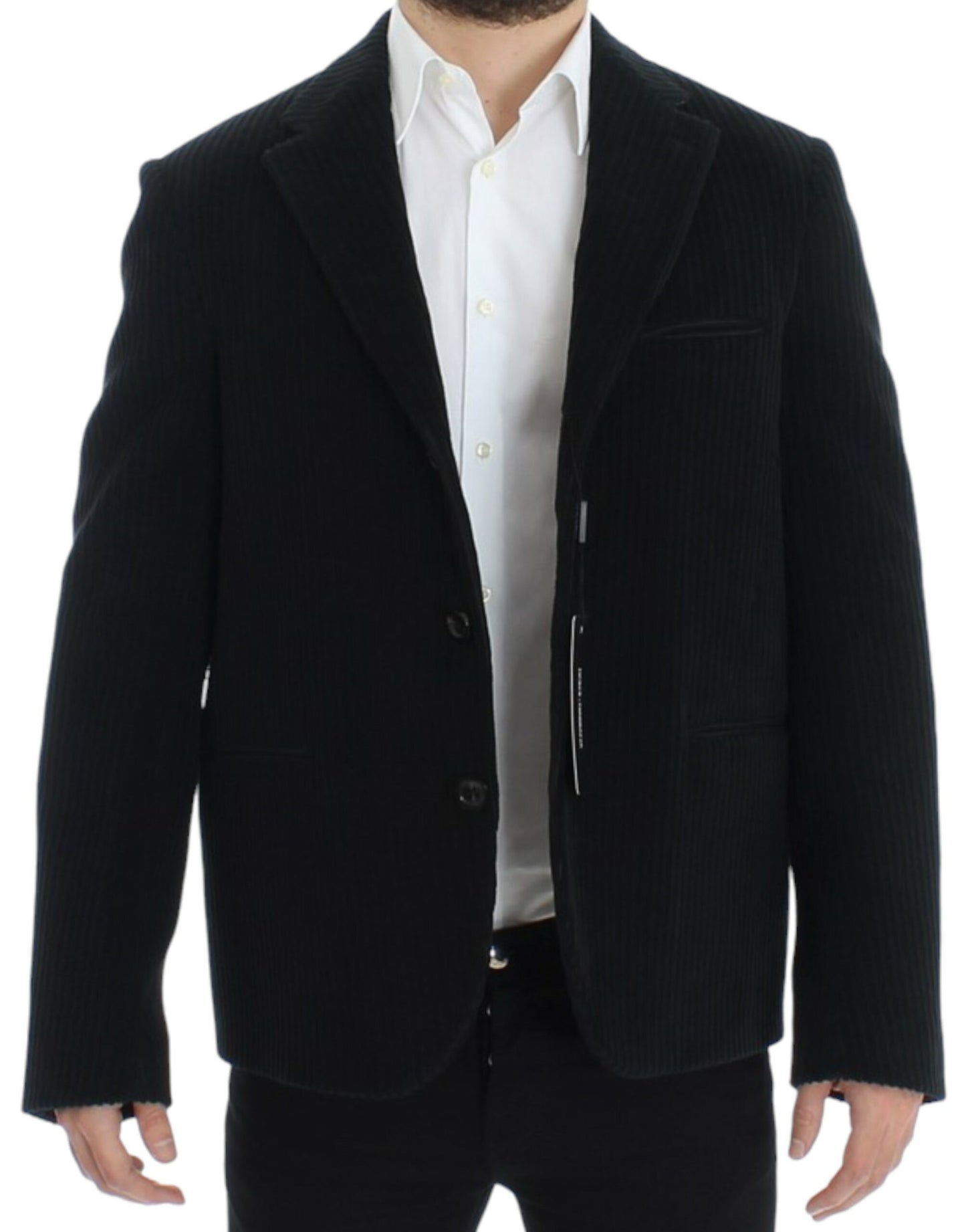  - Elegant Black Martini Blazer Jacket