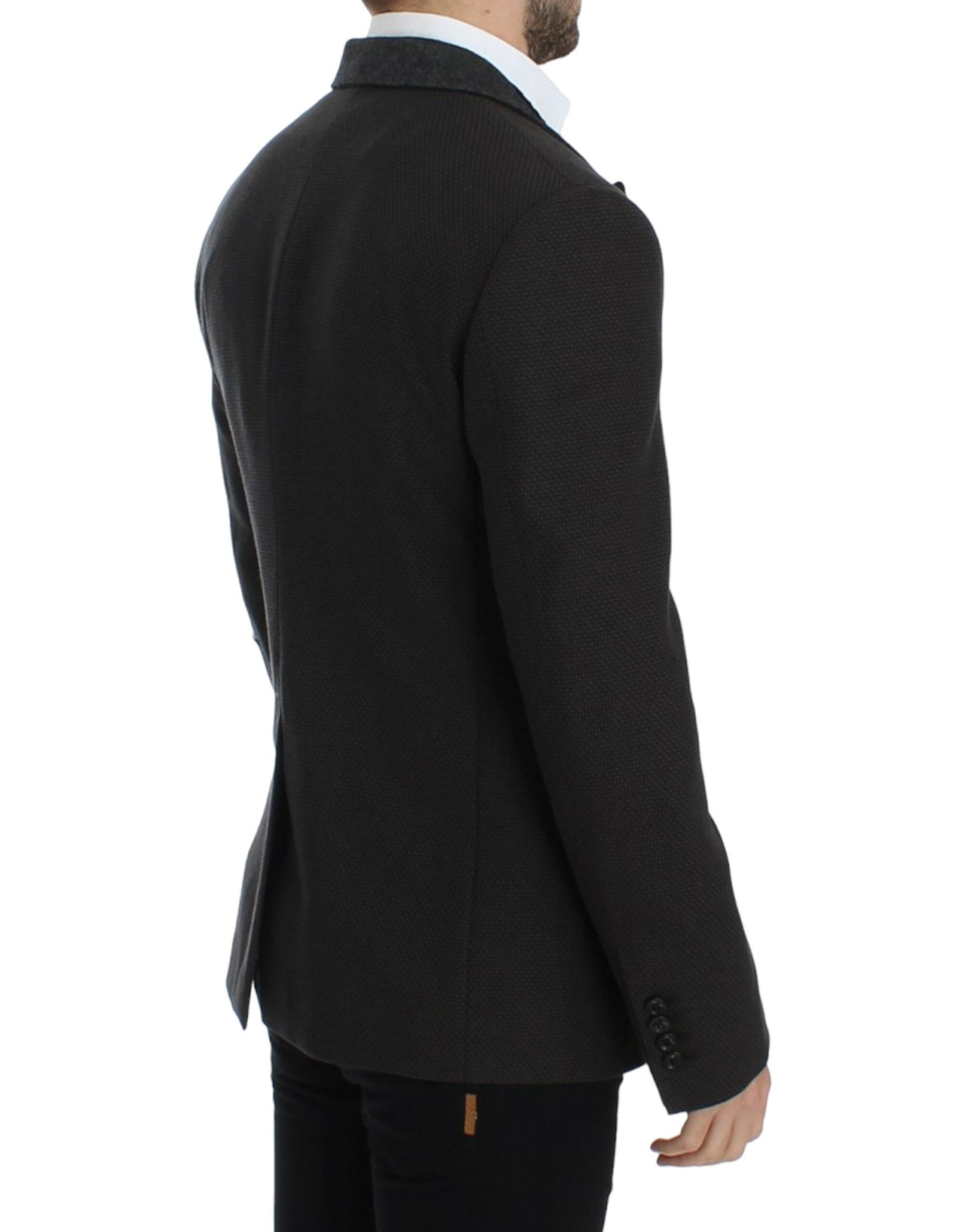  - Elegant Slim Fit Double Breasted Blazer