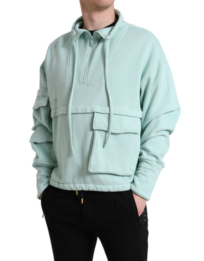  - Chic Mint Green Pullover Sweater