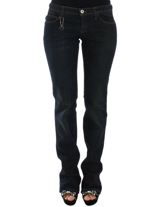  - Chic Blue Slim Fit Denim Delight