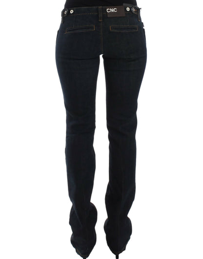  - Chic Blue Slim Fit Denim Delight