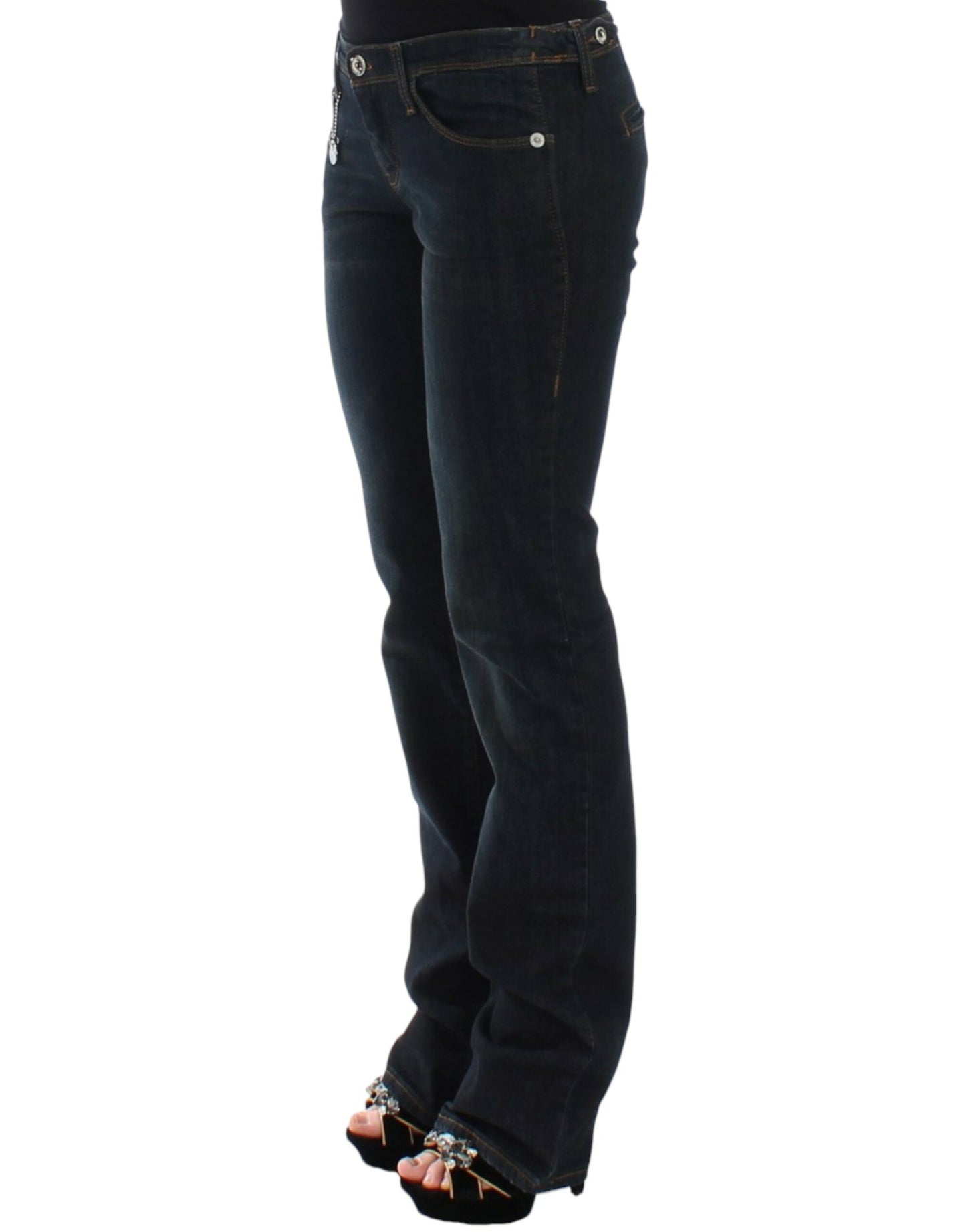  - Chic Blue Slim Fit Denim Delight