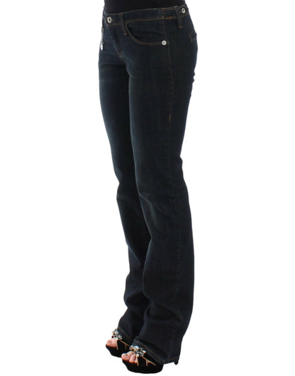  - Chic Blue Slim Fit Denim Delight