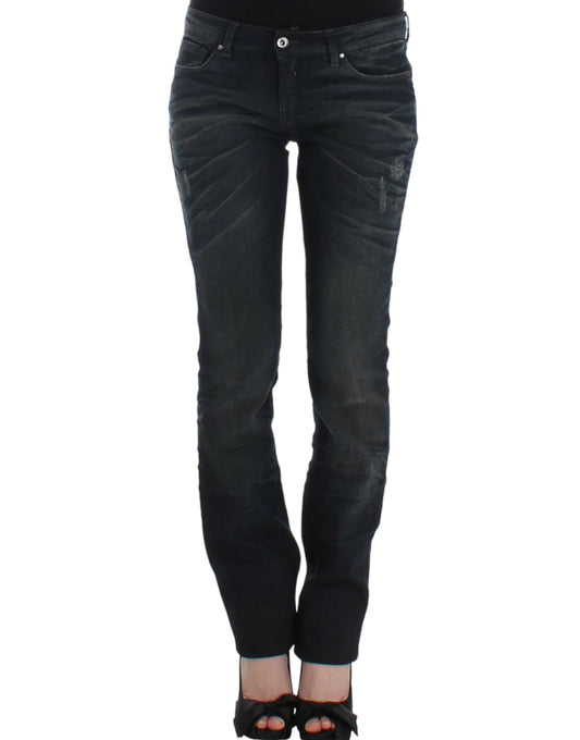  - Chic Superskinny Blue Denim Jeans