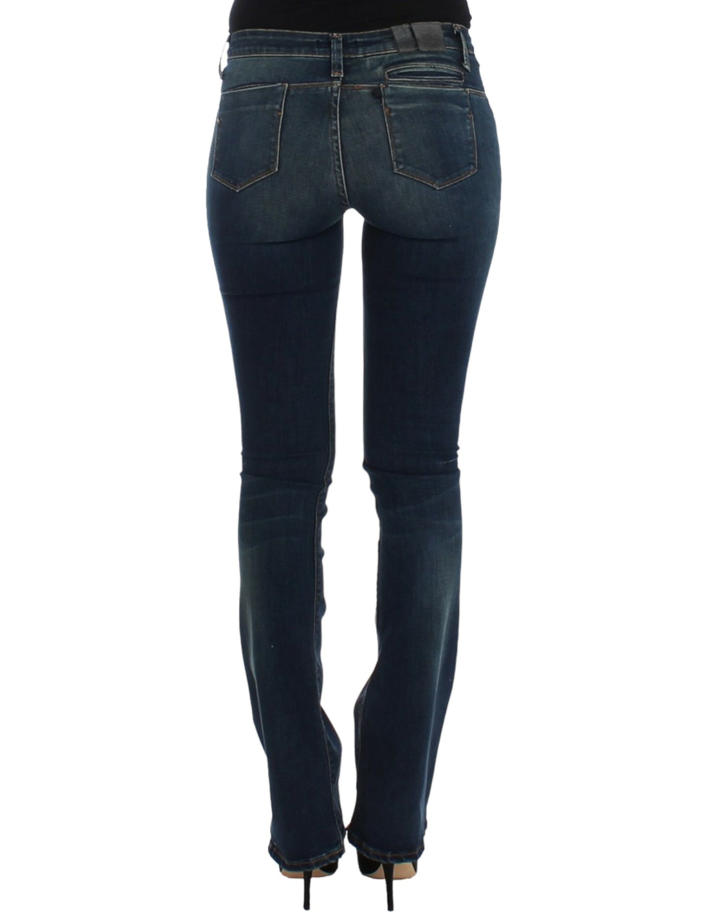  - Chic Blue Straight Leg Designer Jeans