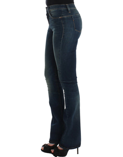  - Chic Blue Straight Leg Designer Jeans