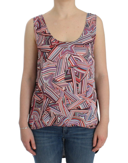  - Chic Multicolor Sleeveless Top