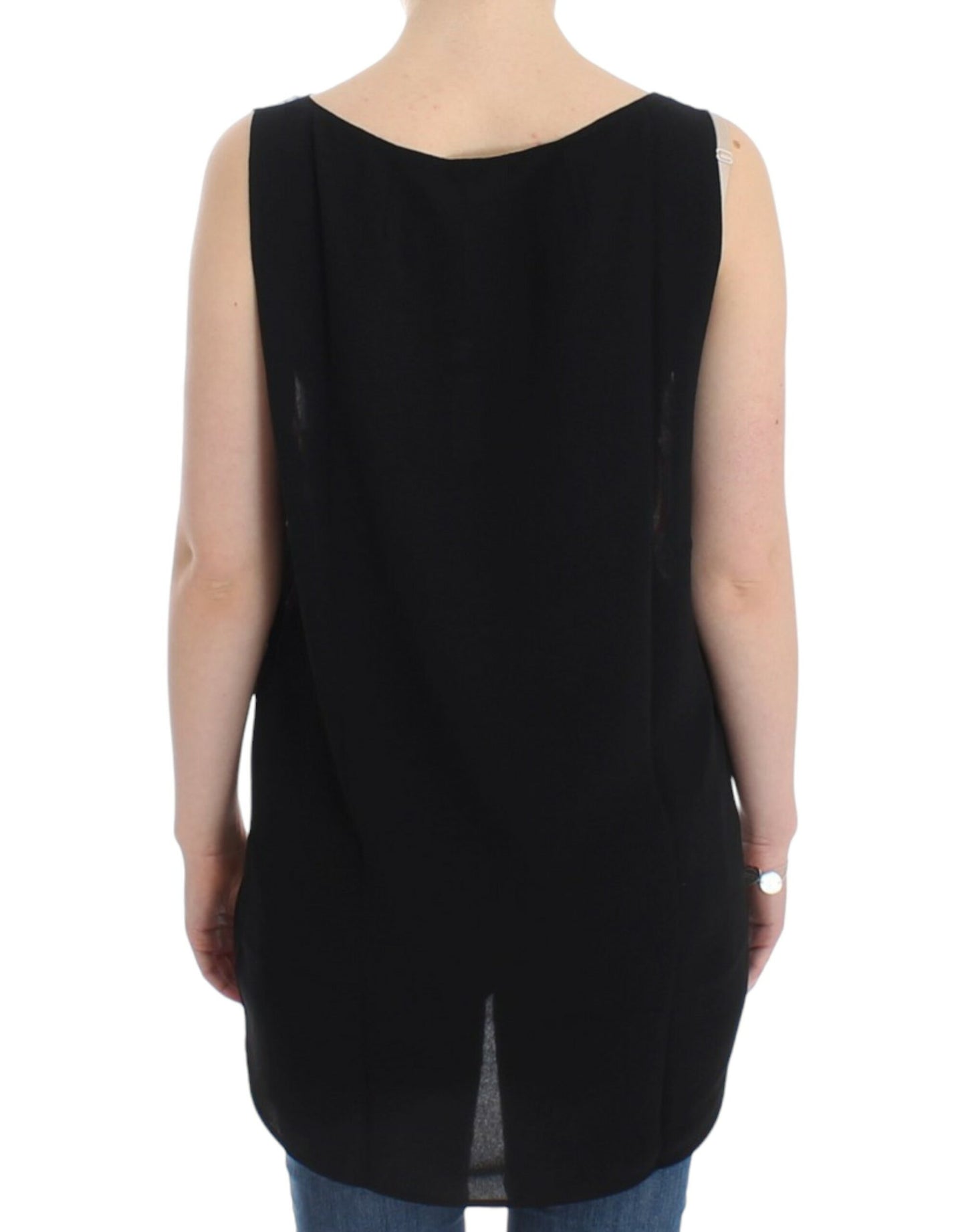  - Chic Multicolor Sleeveless Top