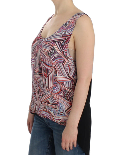  - Chic Multicolor Sleeveless Top