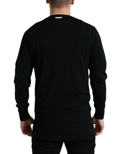  - Stunning Black Wool Sweater