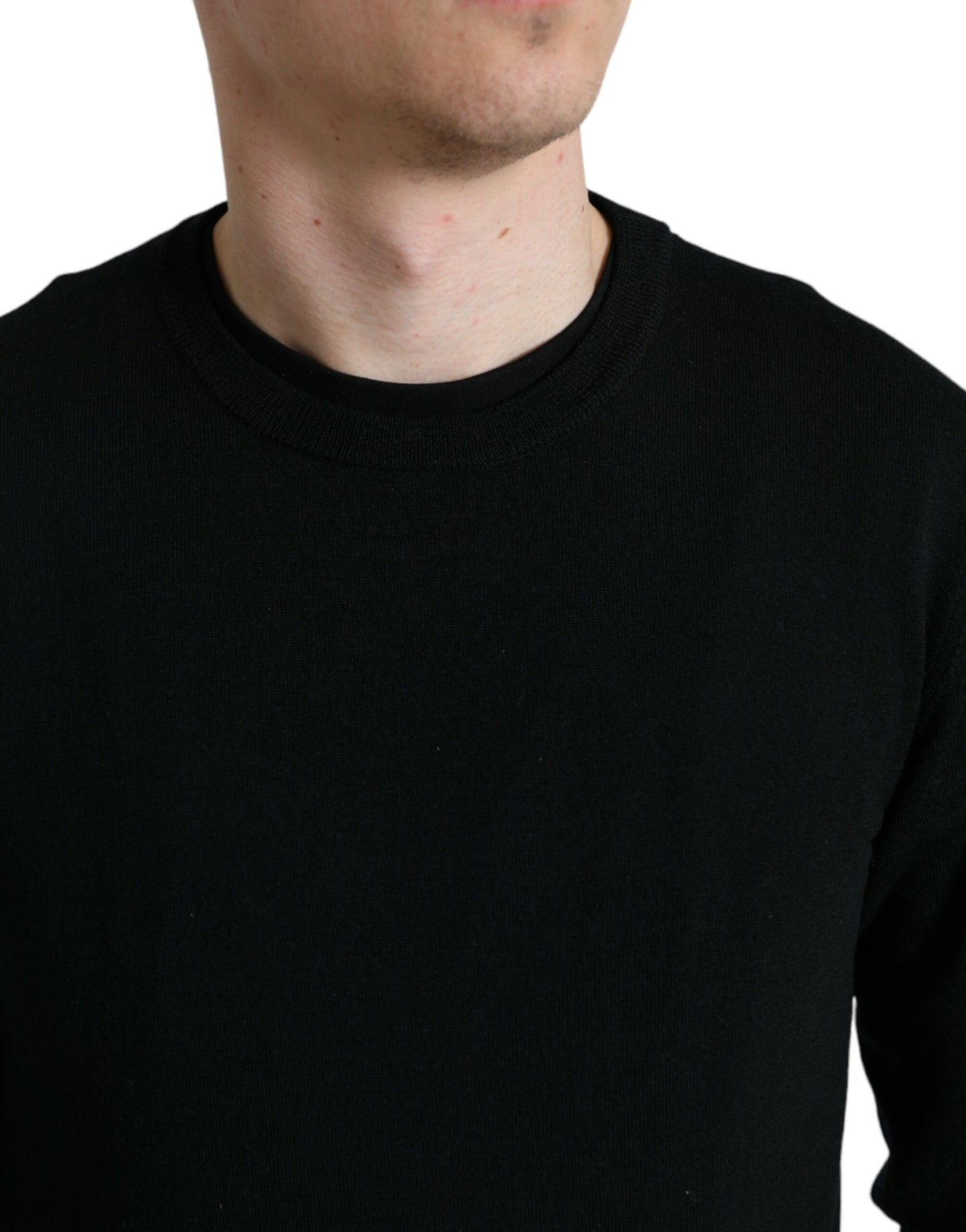  - Stunning Black Wool Sweater