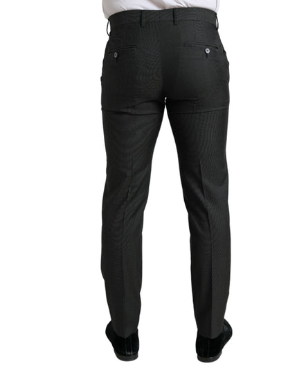  - Elegant Dark Grey Skinny Dress Pants