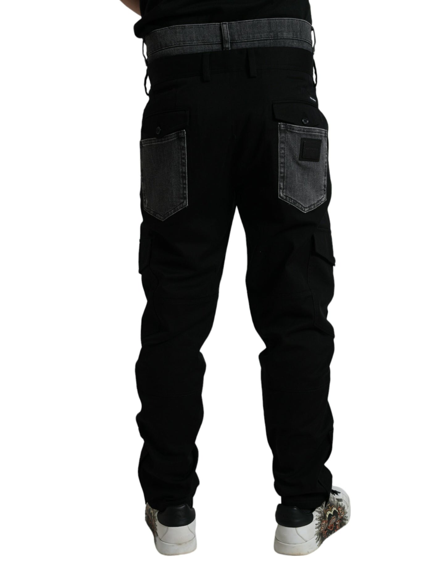  - Elegant Cotton Stretch Jogger Pants