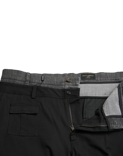  - Elegant Cotton Stretch Jogger Pants