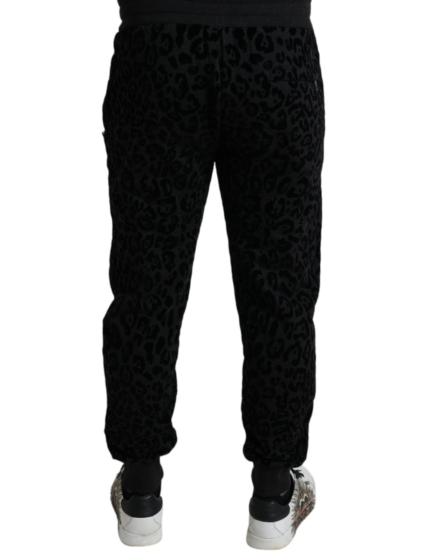  - Elegant Leopard Joggers for Men