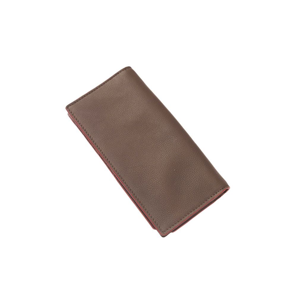  - Brown Calf Leather Men Wallet