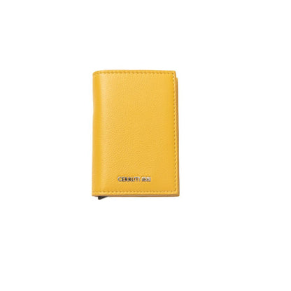  - Yellow Calf Leather Men Wallet