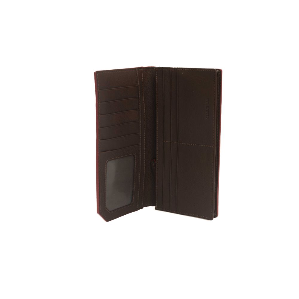  - Brown Calf Leather Men Wallet